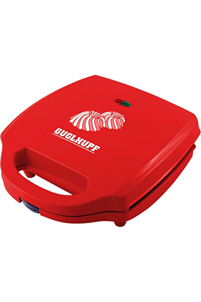 KALORİK TKG CKM 1007 RD Mini Cake Maker – 3 Molds, 900W, Non-stick, LED, Cool-Touch, Red