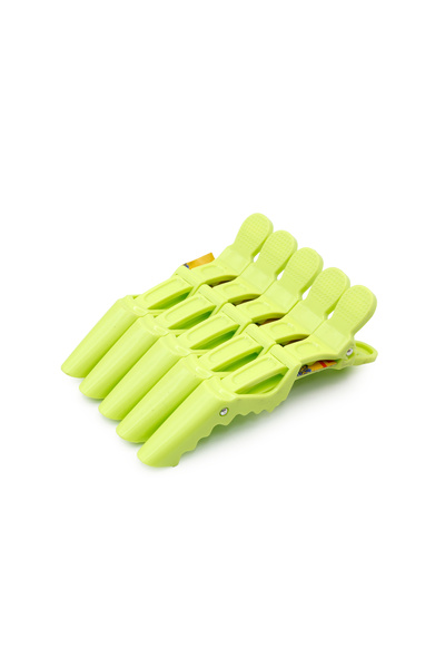 global fashion Cleme pentru păr, 5 bucăți, verde