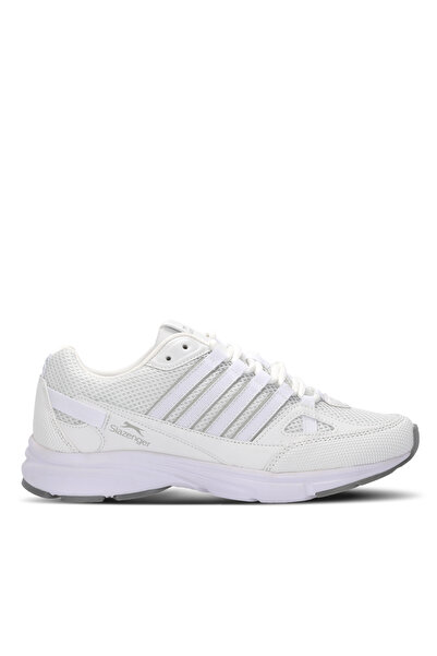 Slazenger Jazzy I Men's White Running & Walking Sports Shoes