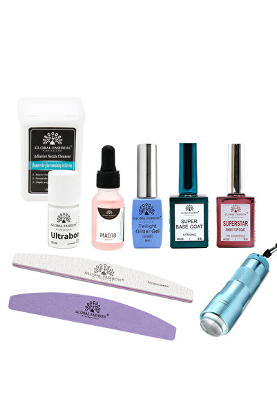 global fashion Kit pentru unghii „Manichiură la bibliotecă”, Global Fashion, ...