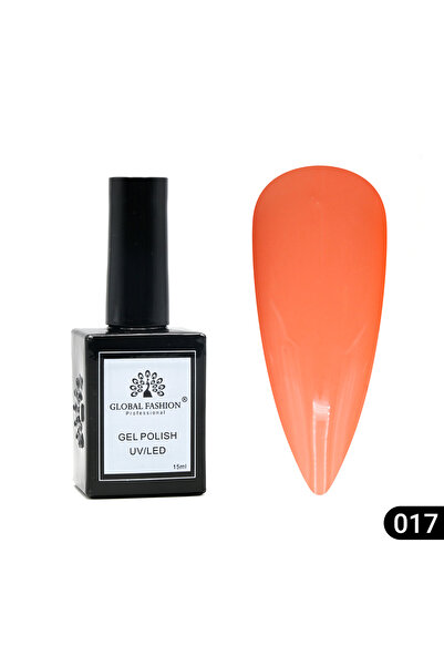 global fashion Oja semipermanentă Global Fashion, Gel polish Elite Glow 15 ml, 17
