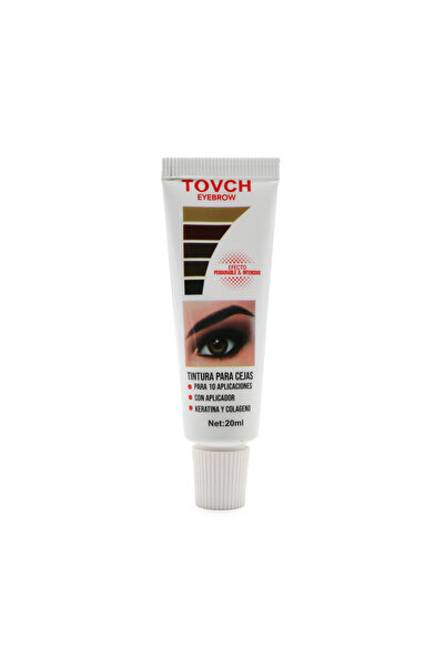 global fashion Tovch Eyebrow Dye 3.5, Dark Brown