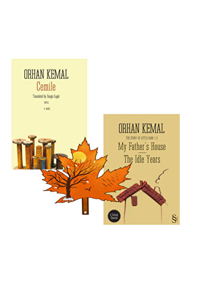 ORHAN KEMAL -İNGİLİZCE SET- cemile - My Father's House The Idle Years -yanında yaprak ayraç