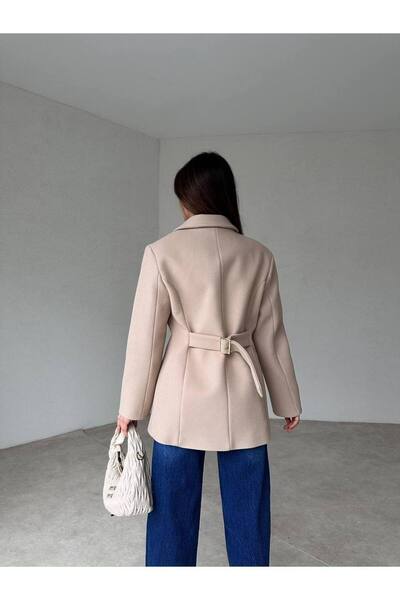 BAYD BUTİK KADIN BELE OTURAN TARZ CEKET