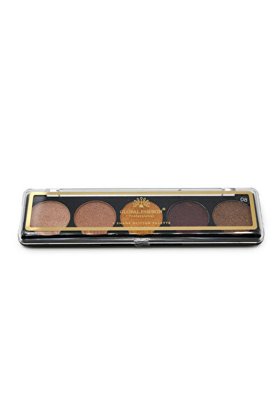 global fashion Global Fashion Eyeshadow, 5 colors, #08