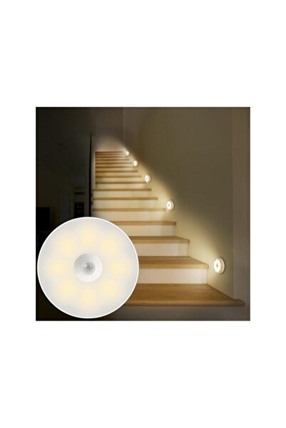 Skygo Hareket Sensörlü Usb Şarjlı Led Işık Lamba Merdiven Işıklandırma