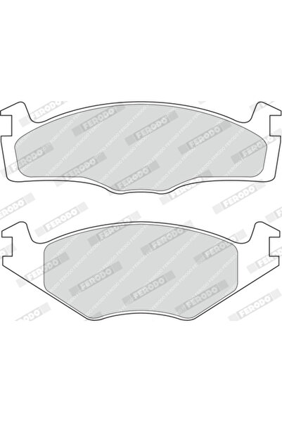 FERODO Brake Pad Set Disc Brake Seat Cordoba/Ibiza 2 Vw Polo