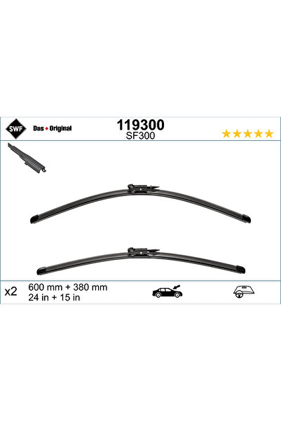 SWF Lamela Stergator Fata Hyundai Bayon/I20 3 Nissan Qashqai 1