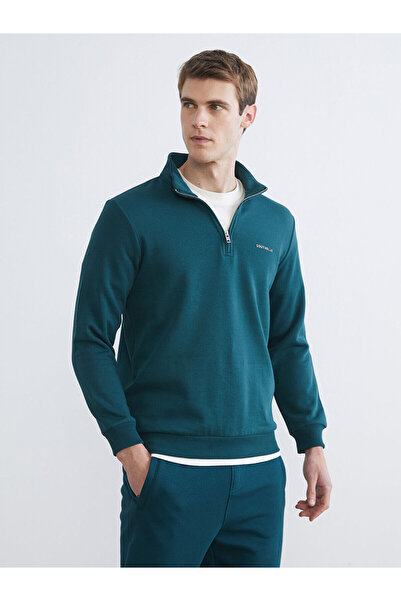 LC Waikiki New Season Stand Collar Men's Sweatshirt