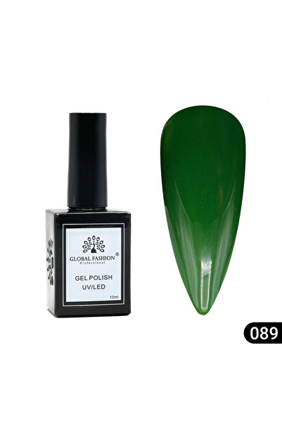 global fashion Oja semipermanentă Global Fashion, Gel polish Elite Glow 15 ml, 89