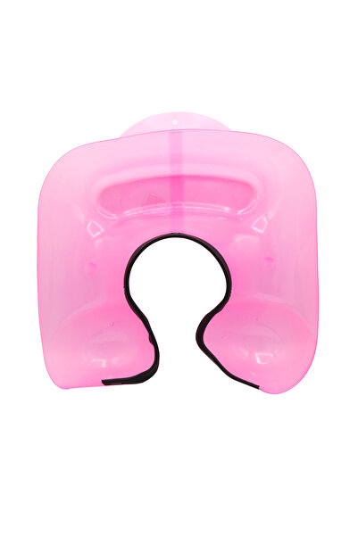 global fashion Guler din plastic pentru vopsirea părului, roz