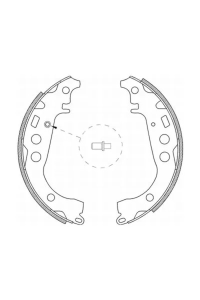 Abe Set Saboti Frana Toyota Ist (ncp6_) 2004-2007 Benzina