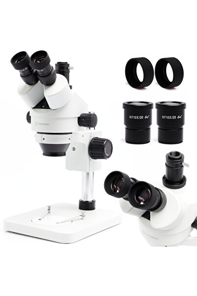 Other Microscop stereo trinocular 7-45x 10HT (alb) SZM7045T-B1
