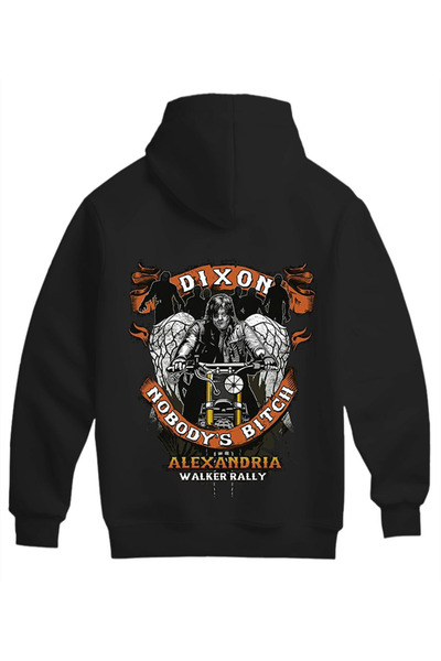 SVART WEAR THE WALKING DEAD, UNISEX, BUMBAC, NOI, DE ÎNALTĂ CALITATE, CU DESI...