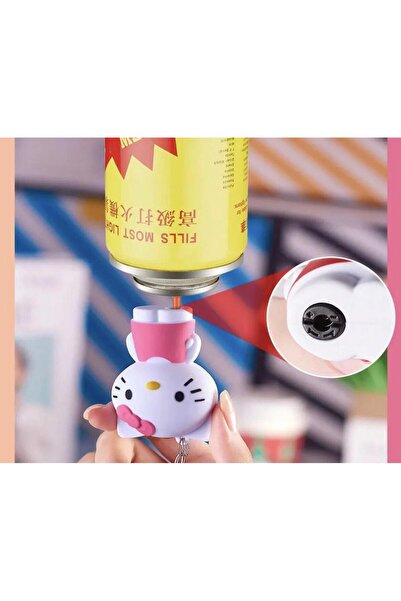 H.D ÇAKİBİÇAK DÜNYASİ Hello Kıtty Çakmak Anahtarlıklı Gazlı Çakmak