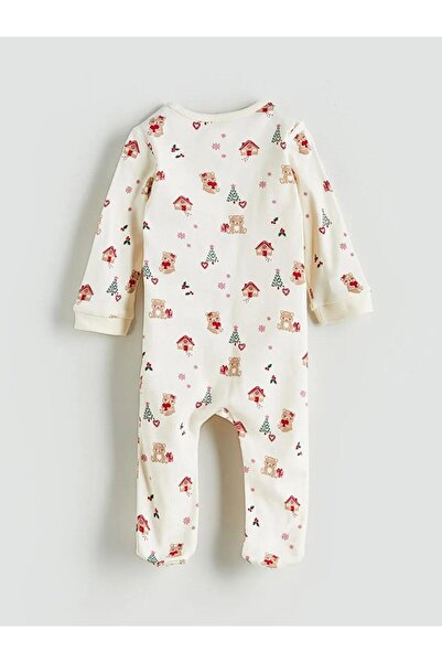 LC Waikiki New Year's Themed Baby Girl Romper (W5)