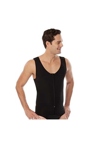 VEYA مشد رجالي مقاس L مشد البطن والتثدي رجالي لبعد عمليات شفط الدهون