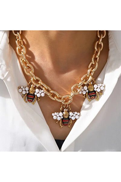 MİLALAZO قلادة على الطراز البوهيمي الإبداعي الأنيق على شكل قطرة زيت اللؤلؤ عل...