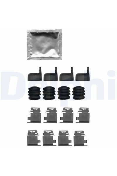 DELPHİ Set Accesorii Placute Frana Mercedes-Benz 5-Class/Vito Mixto/Vito Tour...