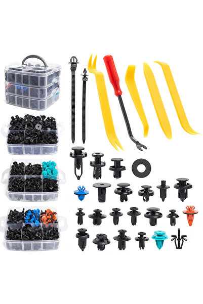 Other Set of 635 + 45 universal car clips