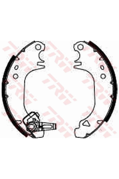 TRW Set Saboti Frana Citroen Ax Peugeot 205 1/205 2/309 1