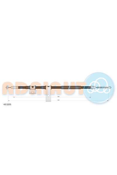 Adriauto Cablu Frana De Parcare Spate Dreapta Suzuki Samurai Autoturism De Te...