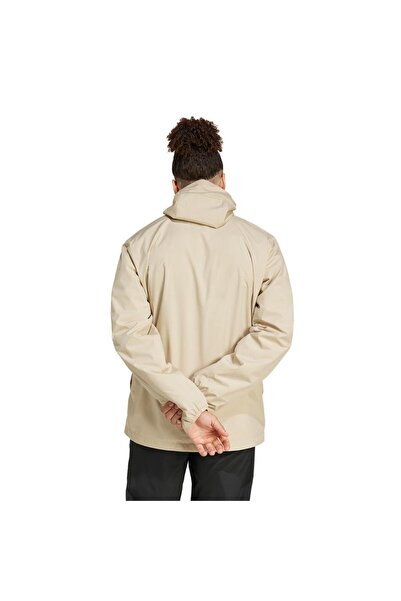 adidas Men's Beige Coat Mt Ess 3in1 J Jm8699
