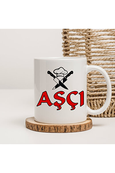 Er-Se Tasarım Chef Mug, Gift Mug for Chefs, Gift for a Friend, Gift Mug for Mom