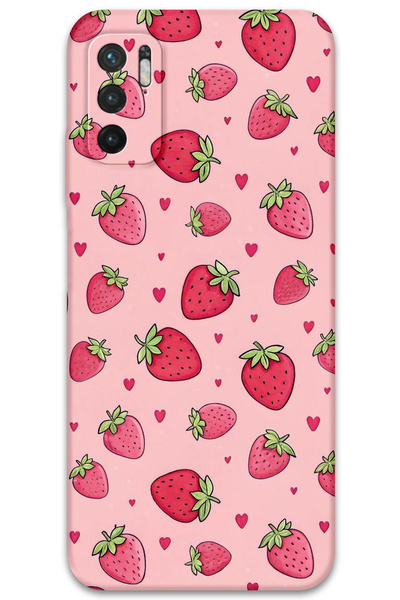 Gramaphone Xiaomi Redmi Note 10 5g Compatible Strawberry Pattern Phone Case +...