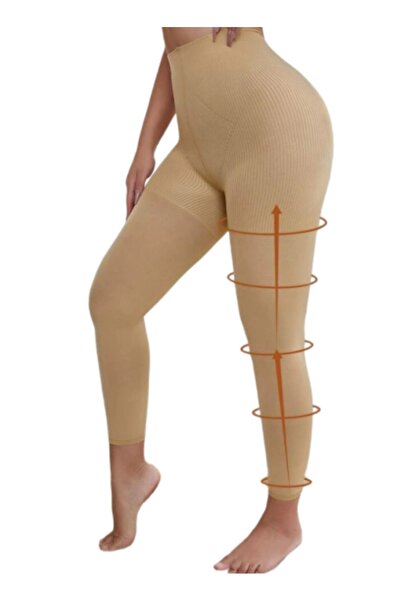 VEYA ملابس ضاغطة بخصر عالي مناسب للدوالي والجلد المترهل المقاس L