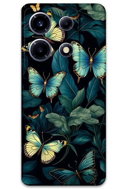 Gramaphone Infinix Note 30 Vip Compatible Butterfly Pattern Phone Case + Scre...