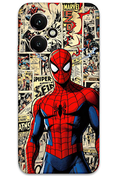 Gramaphone Honor 400 Uyumlu Spiderman Desenli Telefon Kılıfı + Ekran Koruyucu - 5931