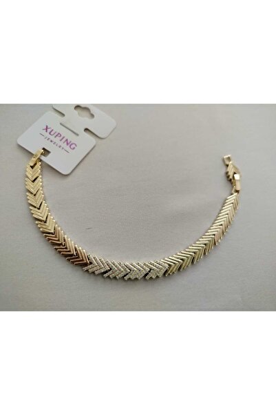 XUPING JEWELRY XUPING KADIN BİLEKLİK ( ZİRKON TAŞLI BALIK SIRTI MODEL )