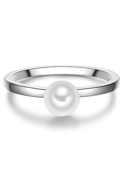 Rafaela Donata Silberring Ring Sterling Silber Muschelkernperle weiß