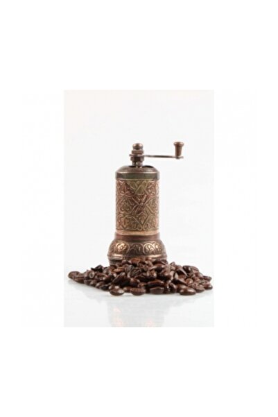 Generic Brand Ottoman Motif Coffee and Spice Mill Copper