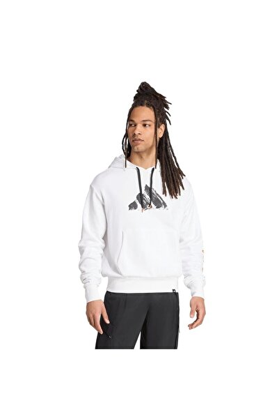 adidas Men's White Sweatshirt U Snow Hd Jm6364