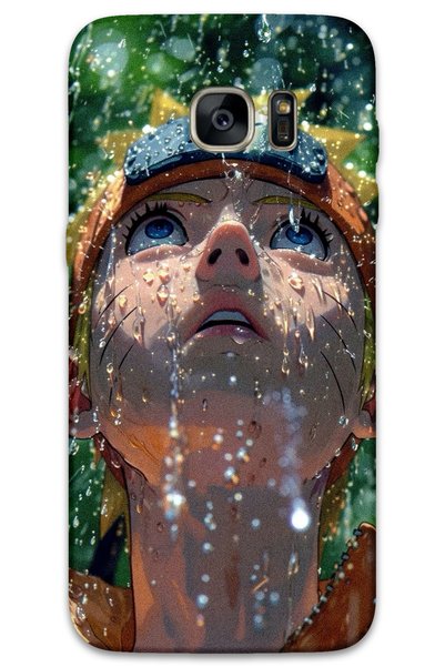 Gramaphone حافظة هاتف بنمط الرسوم المتحركة متوافقة مع هاتف Galaxy S7 Edge + و...