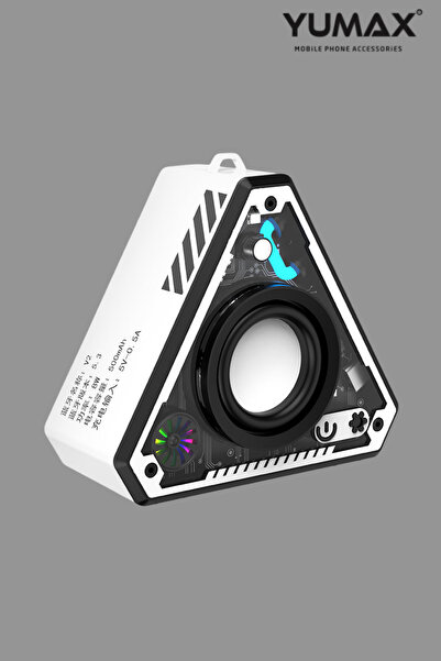 yumax RGB Işıklı Kablosuz Bluetooth Hoparlör 5W | Su Geçirmez IP65 | Taşınabi...