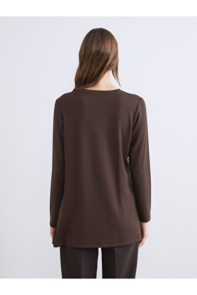 LC Waikiki Bisiklet Yaka Büzgülü Kadın Tunik