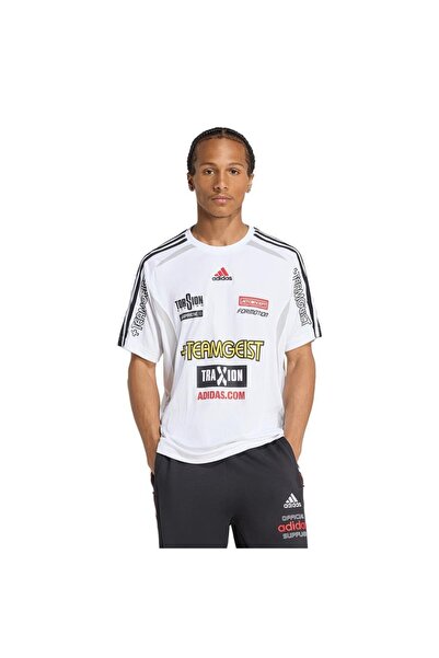 adidas Men's White T-Shirt Ss Jersey Kg2670