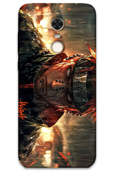 Gramaphone Xiaomi Redmi 5 Plus Compatible Anime Patterned Phone Case + Screen...