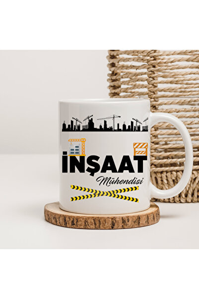 Er-Se Tasarım Construction Engineer Mug, Engineer Mug Gift Mug,