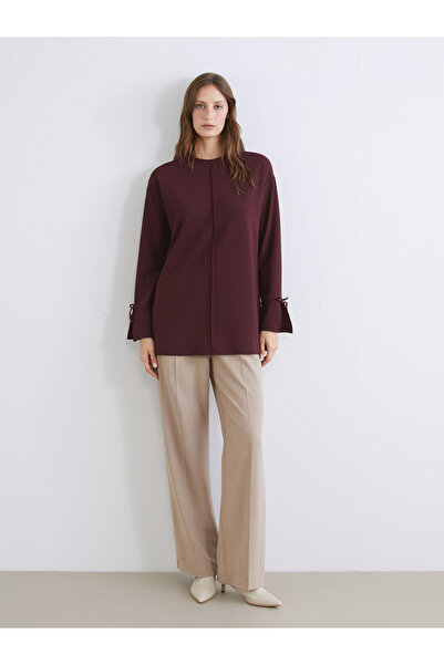 LC Waikiki Bisiklet Yaka Oversize Kadın Tunik