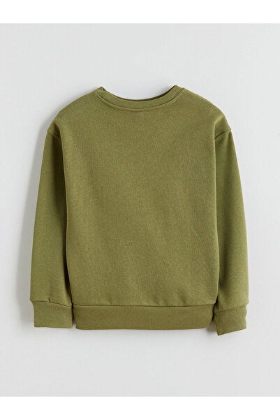 LC Waikiki Vizyon New Season Crew Neck Printed Girls' Sweatshirt