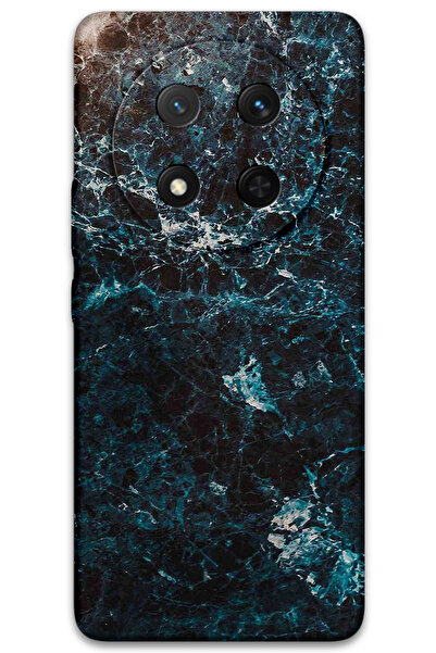 Gramaphone Honor Magic 7 Lite Uyumlu Mermer Desenli Telefon Kılıfı + Ekran Ko...