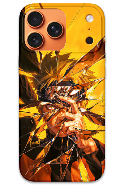 Gramaphone iPhone 17 Pro Max Uyumlu Anime Desenli Telefon Kılıfı + Ekran Koru...