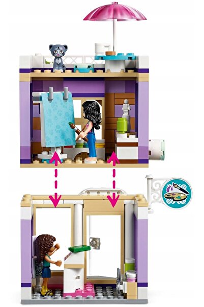 Other LEGO FRIENDS 41365 EMMA'S HOUSE ATELIER EMMA shop!