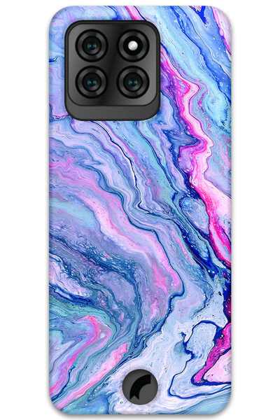 Gramaphone Reeder S71 Compatible Marble Patterned Phone Case + Screen Protect...