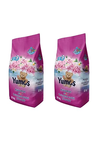 Yumoş Pack of 2 x Yumos automatic powder detergent for colored laundry, 10 kg,