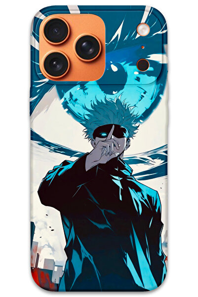 Gramaphone iPhone 17 Pro Max Uyumlu Anime Desenli Telefon Kılıfı + Ekran Koru...